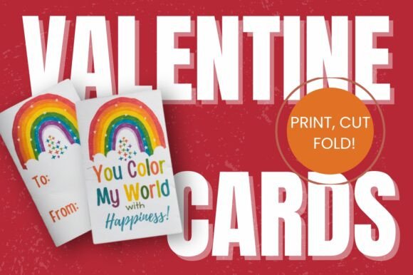 Download Cute Printable Valentine’s Cards - Valentine Collection